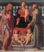 Pontormo, Jacopo Madonna and Child with Two Saints Sweden oil painting artist